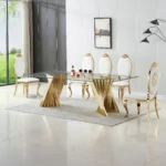 DT039 Rectangular Glass Top For Dining Table By Artisan Furniture 29