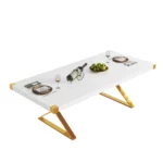 DT0211 Gold Finishing Table by Artisan Furniture Dining Room Furniture Mobilia Cleopatra 20 DT0211 Gold Finishing Table by Artisan Furniture 20