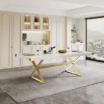 DT0211 Gold Finishing Table by Artisan Furniture Dining Room Furniture Mobilia Cleopatra 25 DT0211 Gold Finishing Table by Artisan Furniture 25
