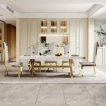 DT0211 Gold Finishing Table by Artisan Furniture Dining Room Furniture Mobilia Cleopatra 26 DT0211 Gold Finishing Table by Artisan Furniture 26