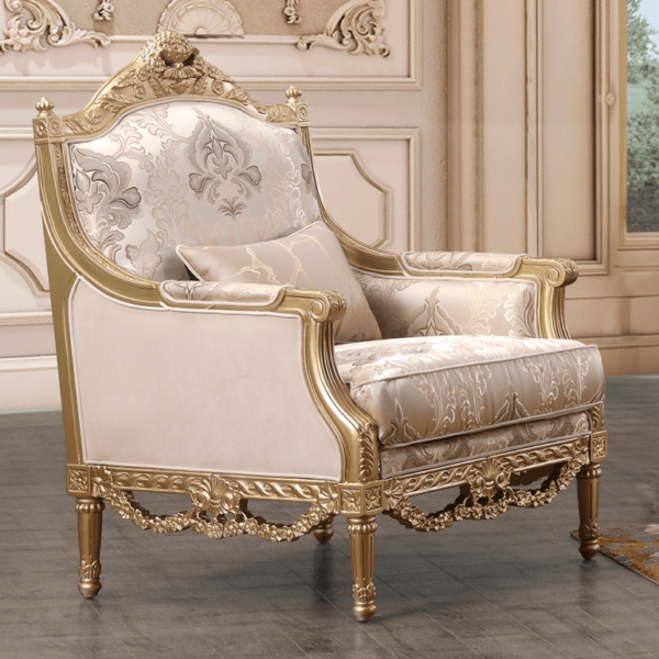 Light Beige Armchair HD-56 By Homey Design 4