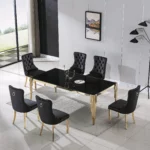 DT0310 Tempered Glass For Dining Table Top By Artisan Furniture 65