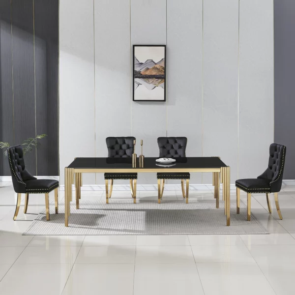 DT0310 Tempered Glass For Dining Table Top By Artisan Furniture 53