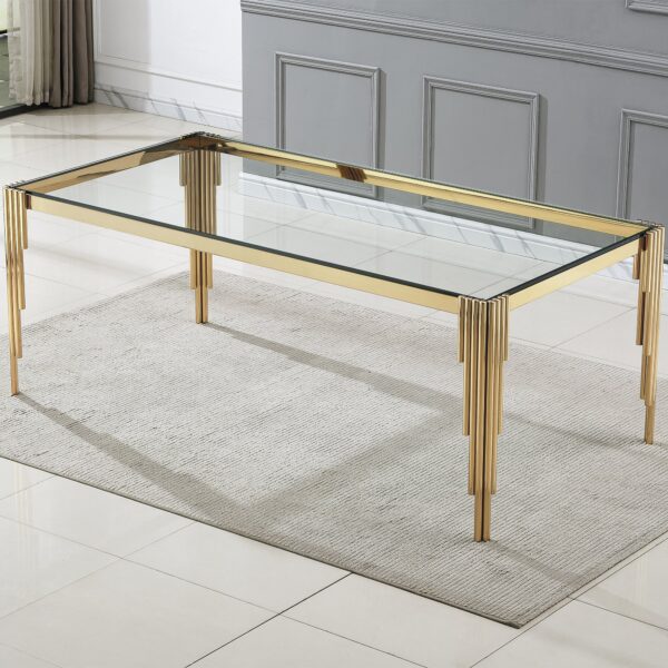 DT0310 Tempered Glass For Dining Table Top By Artisan Furniture 55