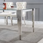 DT0311 Tempered Glass For Dining Table Top By Artisan Furniture Dining Room Furniture Mobilia Cleopatra 45 DT0311 Tempered Glass For Dining Table Top By Artisan Furniture 45