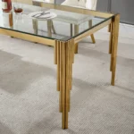 DT0311 Tempered Glass For Dining Table Top By Artisan Furniture Dining Room Furniture Mobilia Cleopatra 54 DT0311 Tempered Glass For Dining Table Top By Artisan Furniture 54