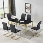 DT0311 Tempered Glass For Dining Table Top By Artisan Furniture Dining Room Furniture Mobilia Cleopatra 43 DT0311 Tempered Glass For Dining Table Top By Artisan Furniture 43