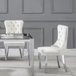 DT0313 Glass Tempered Dining Table By Artisan Furniture Luxury Dining Tables Mobilia Cleopatra 50 DT0313 Glass Tempered Dining Table By Artisan Furniture 50