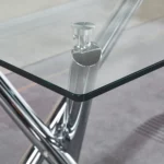 DT5016 Glass Top Table Dining Room by Artisan Furniture Dining Room Furniture Mobilia Cleopatra 23 DT5016 Glass Top Table Dining Room by Artisan Furniture 23