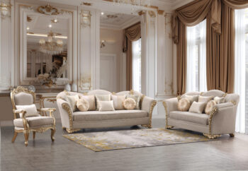 Luxury 7 PCs Dining Table Set HD-8024 By Homey Design 49