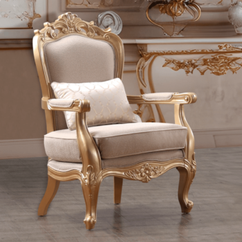 Champagne Armchair HD-26 By Homey Design