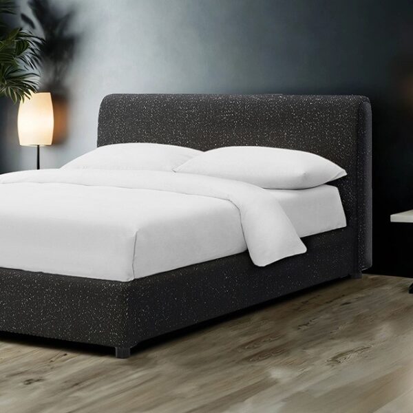 Vertham Black Bed FM71001BK By Furniture Of America 4