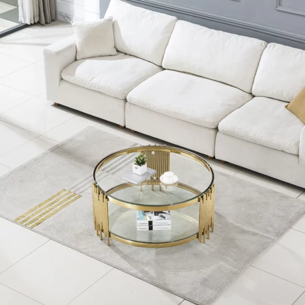 CT038 Round Coffee Table by Artisan Furniture 15