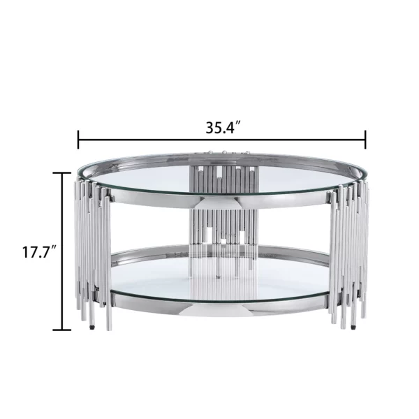 CT038 Round Coffee Table by Artisan Furniture 18