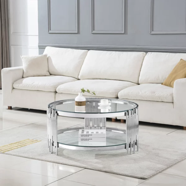 CT038 Round Coffee Table by Artisan Furniture 13