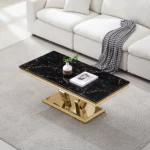 CT308 Rectangular Marble Coffee Table by Artisan Furniture Luxury Living Room Furniture Mobilia Cleopatra 24 CT308 Rectangular Marble Coffee Table by Artisan Furniture 24