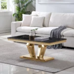 CT308 Rectangular Marble Coffee Table by Artisan Furniture Luxury Living Room Furniture Mobilia Cleopatra 25 CT308 Rectangular Marble Coffee Table by Artisan Furniture 25