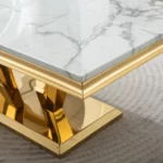 CT308 Rectangular Marble Coffee Table by Artisan Furniture Luxury Living Room Furniture Mobilia Cleopatra 29 CT308 Rectangular Marble Coffee Table by Artisan Furniture 29