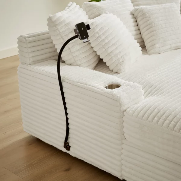 9019 Modern Velvet Sofa Bed Loveseat by Artisan Furniture 28