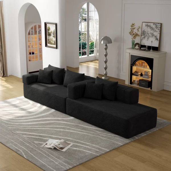 8086 Modern Velvet Sofa​ by Artisan Furniture 15