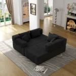 8086 Modern Velvet Sofa by Artisan Furniture Luxury Living Room Furniture Mobilia Cleopatra 22 8086 Modern Velvet Sofa by Artisan Furniture 22