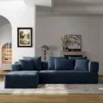 8090 Chenille Fabric Sectional Sofa by Artisan Furniture Luxury Living Room Furniture Mobilia Cleopatra 27 8090 Chenille Fabric Sectional Sofa by Artisan Furniture 27