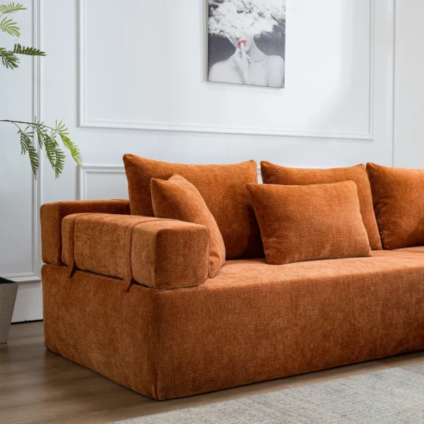 8091 Chenille Sofa Sectional by Artisan Furniture 14
