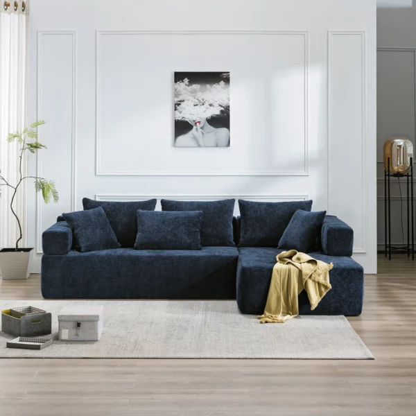 8091 Chenille Sofa Sectional by Artisan Furniture 16