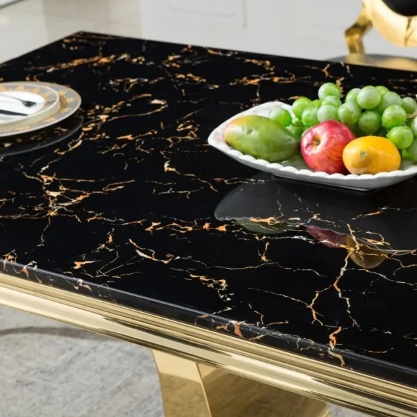 DT3102 Marble Dining Table By Artisan Furniture - Image 10