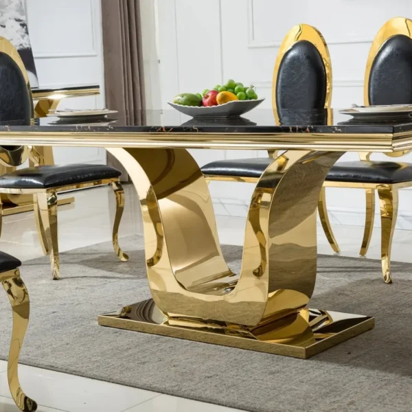 DT3102 Marble Dining Table By Artisan Furniture - Image 7