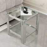 ET037-2 End Table by Artisan Furniture End Tables Mobilia Cleopatra 26 ET037-2 End Table by Artisan Furniture 26