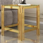 ET037-2 End Table by Artisan Furniture End Tables Mobilia Cleopatra 32 ET037-2 End Table by Artisan Furniture 32