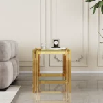 ET037-2 End Table by Artisan Furniture End Tables Mobilia Cleopatra 34 ET037-2 End Table by Artisan Furniture 34