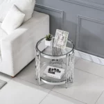ET038 End Table by Artisan Furniture End Tables Mobilia Cleopatra 24 ET038 End Table by Artisan Furniture 24
