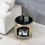 ET038 End Table by Artisan Furniture End Tables Mobilia Cleopatra 26 ET038 End Table by Artisan Furniture 26