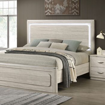 Farsund Gray Bed FM72013LG By Furniture Of America