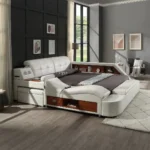 L9016 Leather Bed With Storage By Artisan Furniture - Image 6