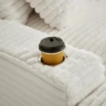 9019 Modern Velvet Sofa Bed Loveseat by Artisan Furniture - Image 7