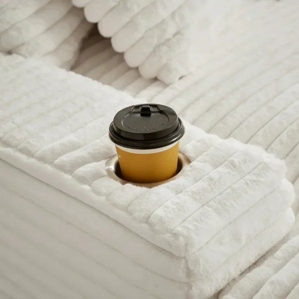 9019 Modern Velvet Sofa Bed Loveseat by Artisan Furniture - Image 7