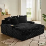 9019 Modern Velvet Sofa Bed Loveseat by Artisan Furniture - Image 6