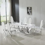 RDT308 Marble Dining Table By Artisan Furniture