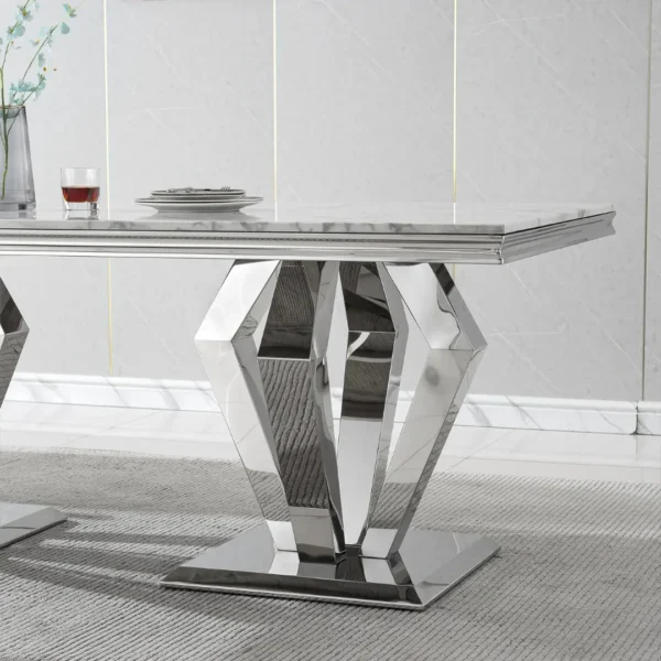RDT308 Marble Dining Table By Artisan Furniture - Image 15