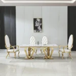 RDT308 Marble Dining Table By Artisan Furniture - Image 10