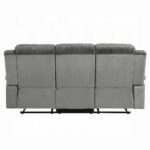 Lesley Motion Sofa in Gray Corduroy LV04620 By ACME 19