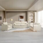 Shane Sofa with 2 Pillows in Beige Linen LV02910 By ACME 17