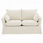 Shane Loveseat with 2 Pillows in Beige Linen LV02911 By ACME 16