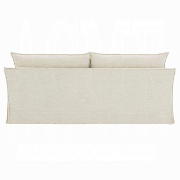 Shane Sofa with 2 Pillows in Beige Linen LV02910 By ACME 9
