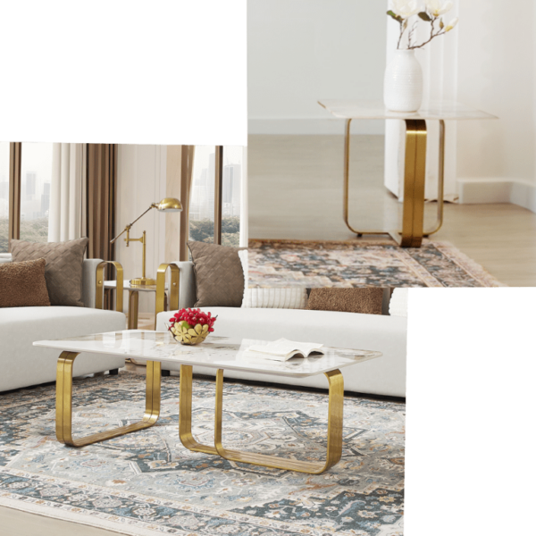 Coffee Table Set Of 3 HD-3156 By Homey Design 4