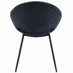 Klaus Side Chair in Black Boucle DN03047 By ACME 15