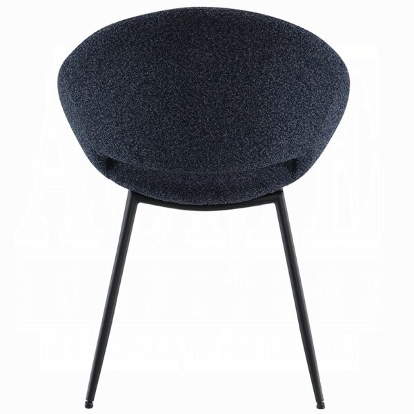 Klaus Side Chair in Black Boucle DN03047 By ACME 10